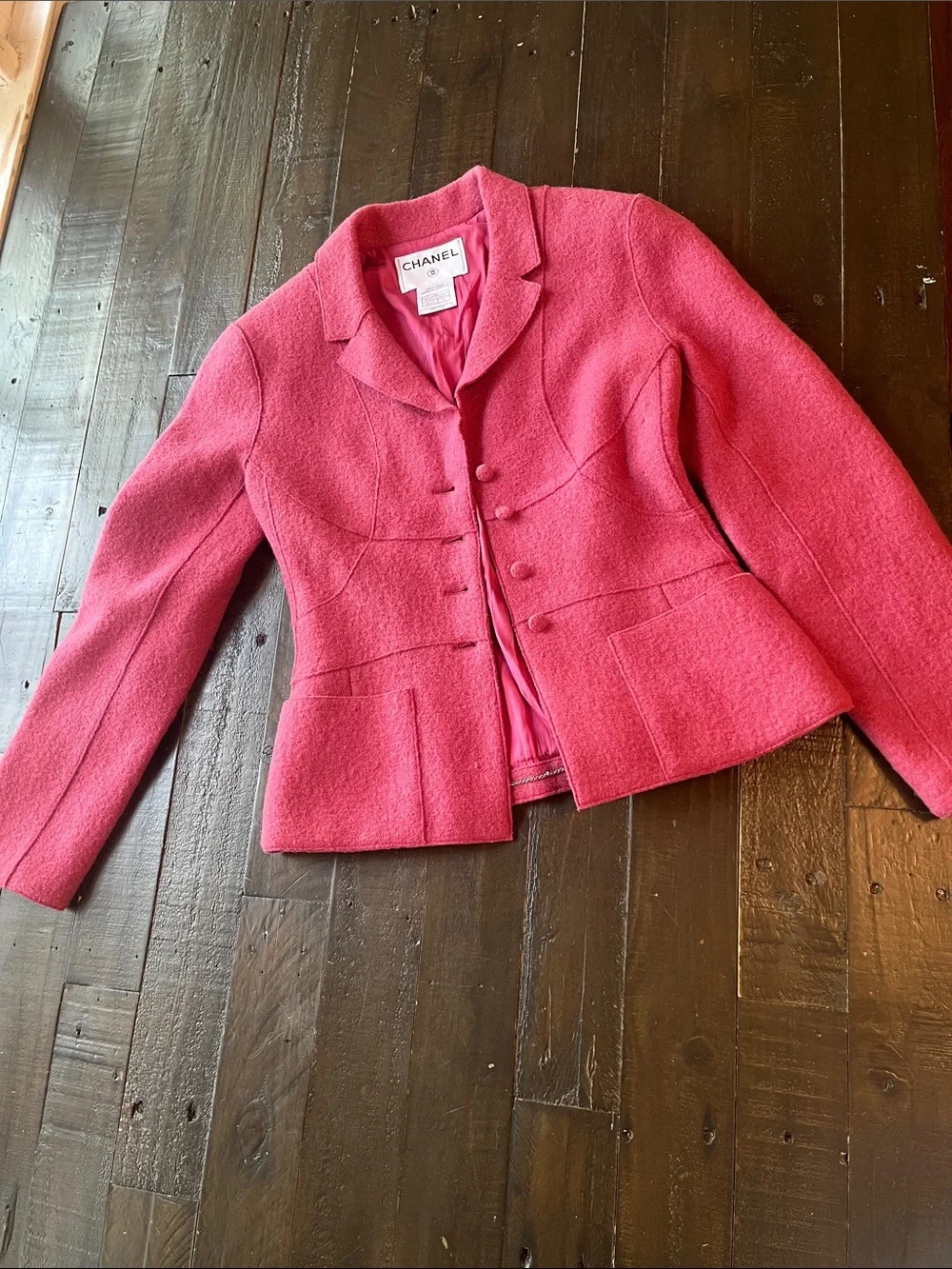 CHANEL structured blazer